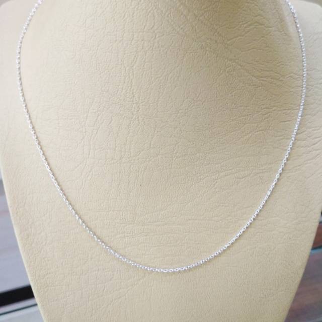 Perhiasan Kalung perak asli /Lombok Pearls