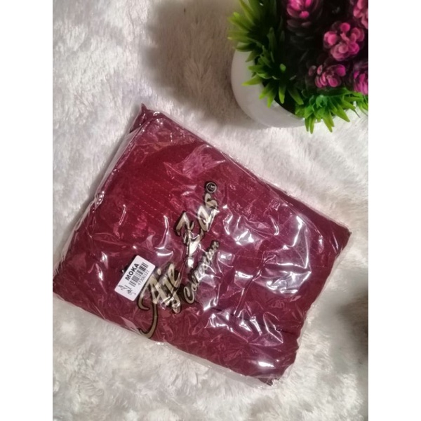 Khimar aje zas moka /moca best seller premium original aje zas-Maroon