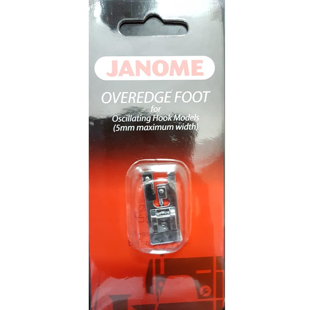 JANOME ACCESORIES sepatu mesin jahit untuk semi obras merk janome/overcast/overedge foot janomE