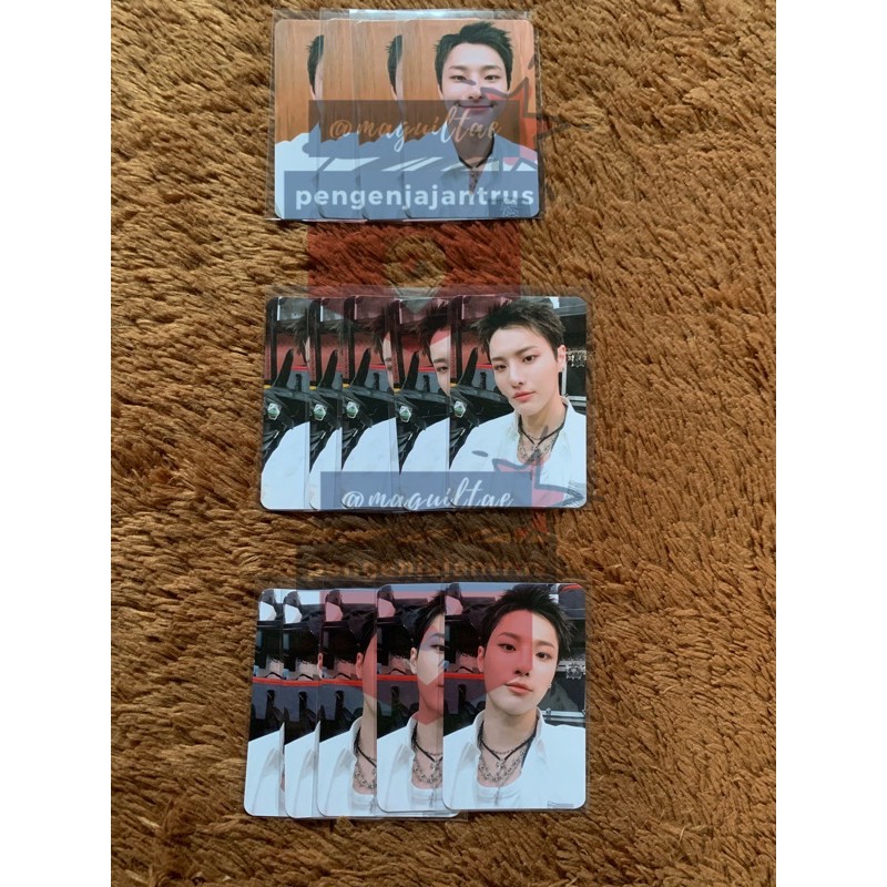 [WOODZ] Set Album - Benefit Makestar Photocard(PC)