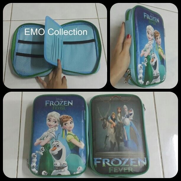 

Pencil Case Kotak Pensil Tempat Pensil Anak Karakter Kartun Frozen Fever