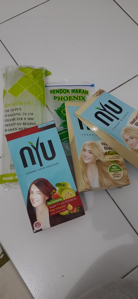 Sedotan Plastik Bening Bengkok Isi @50 Pcs Panjang 24cm Bahan Murni 100%