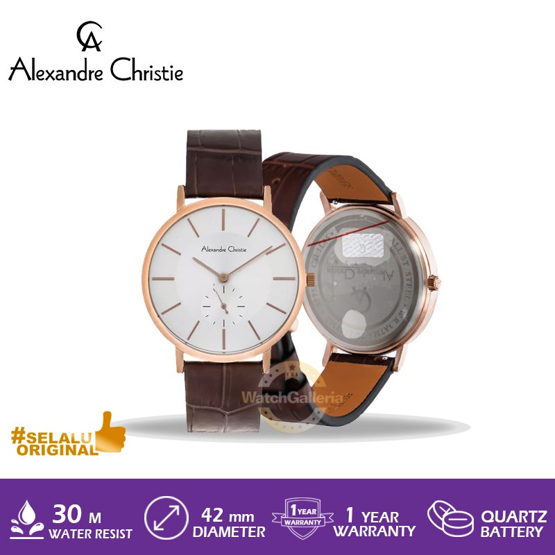 Jam Tangan Alexandre Christie AC 8575 MS LRGSL Original Murah dan Bergaransi Resmi