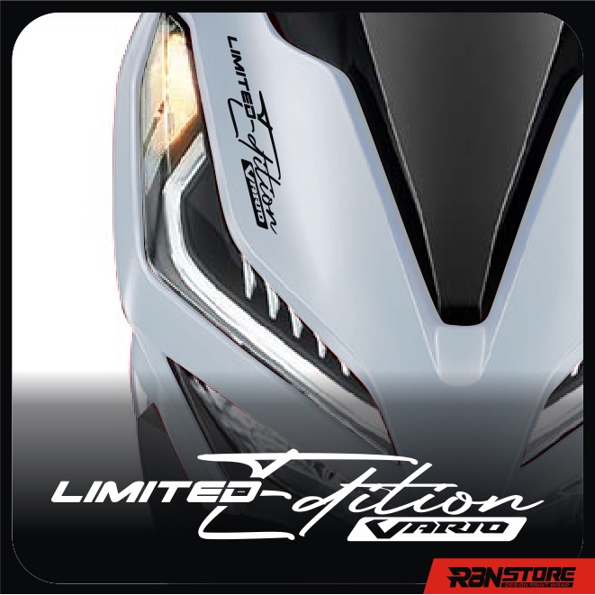 LIMITED EDITION STIKER VARIASI MOTOR HONDA VARIO, PCX, BEAT, CBR CUTTING STICKER SIGNATURE VERSI 2 HOLOGRAM DAN WARNA SOLID