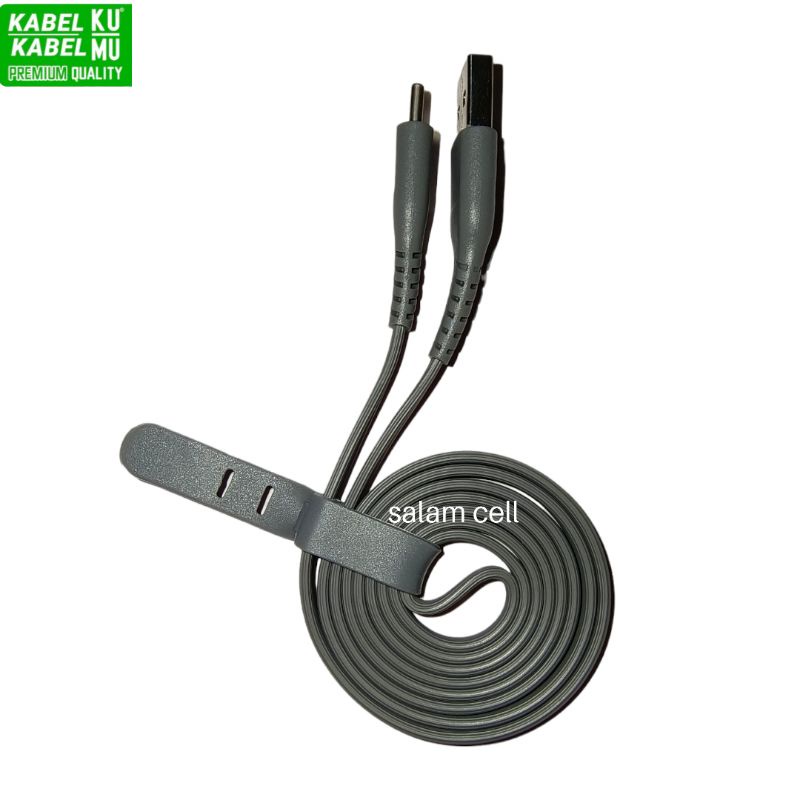 Kabel Data Type-C KuMu Fast Charging By Wellcomm Original Garansi Resmi