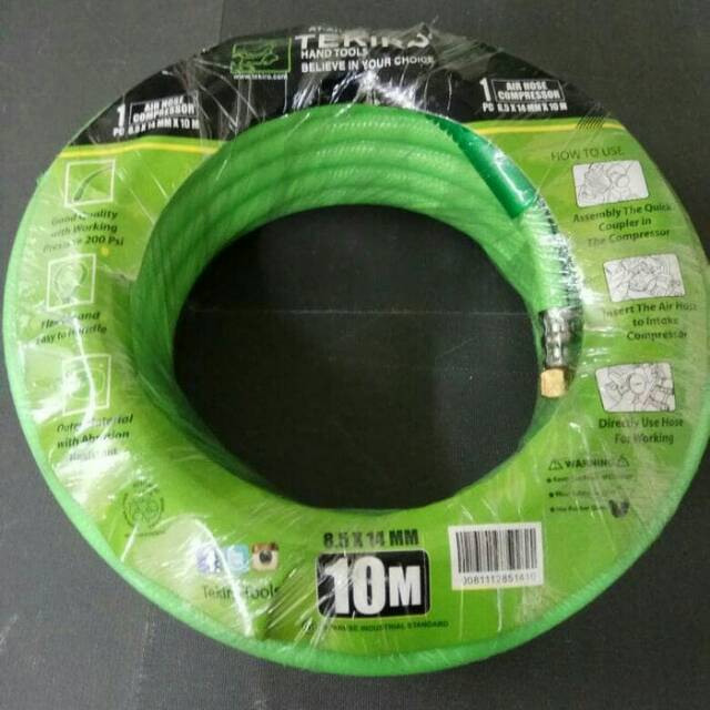 Selang Angin Kompresor 10 M Tekiro - Selang Kompresor 10 Meter TEKIRO - Selang Steam 10 M TEKIRO