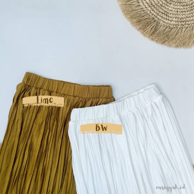 Hafa Skirt (Rok Plisket Premium)/ rok plisket lurus/ plisket skirt