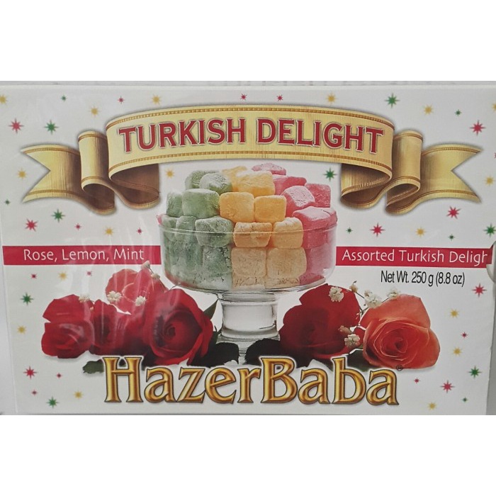 

(BISA COD) Hazur Baba Mint Lemon n Rose Turkish Delight