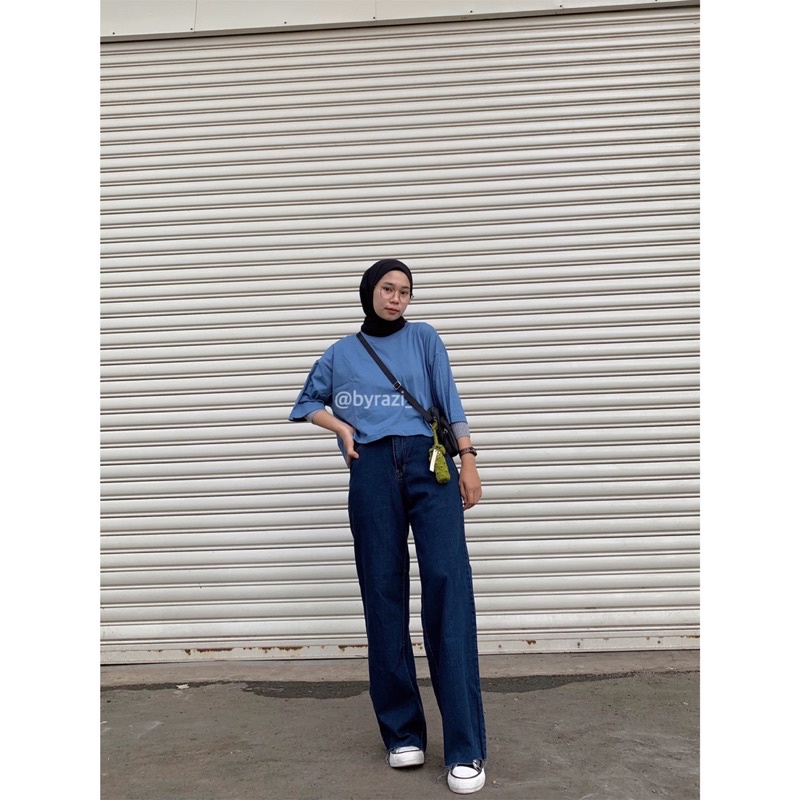 T-Shirt Oversize CROPTOP byrazi_