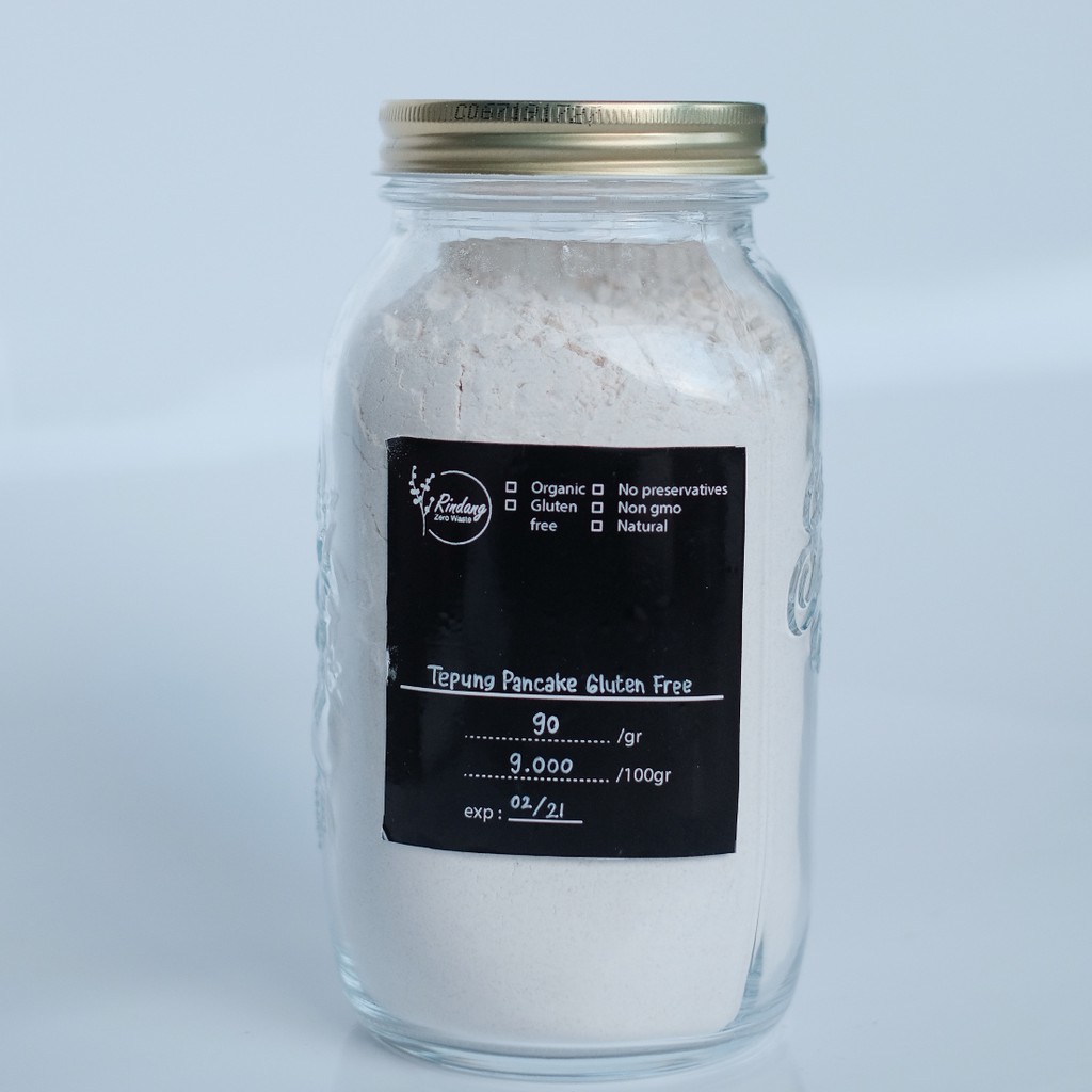 

tepung pancake gluten free 250 gram