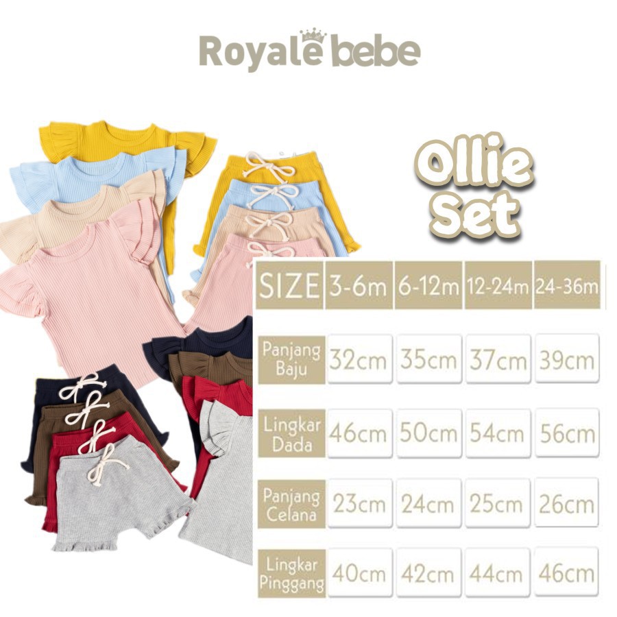 Setelan Royale Bebe Ollieset