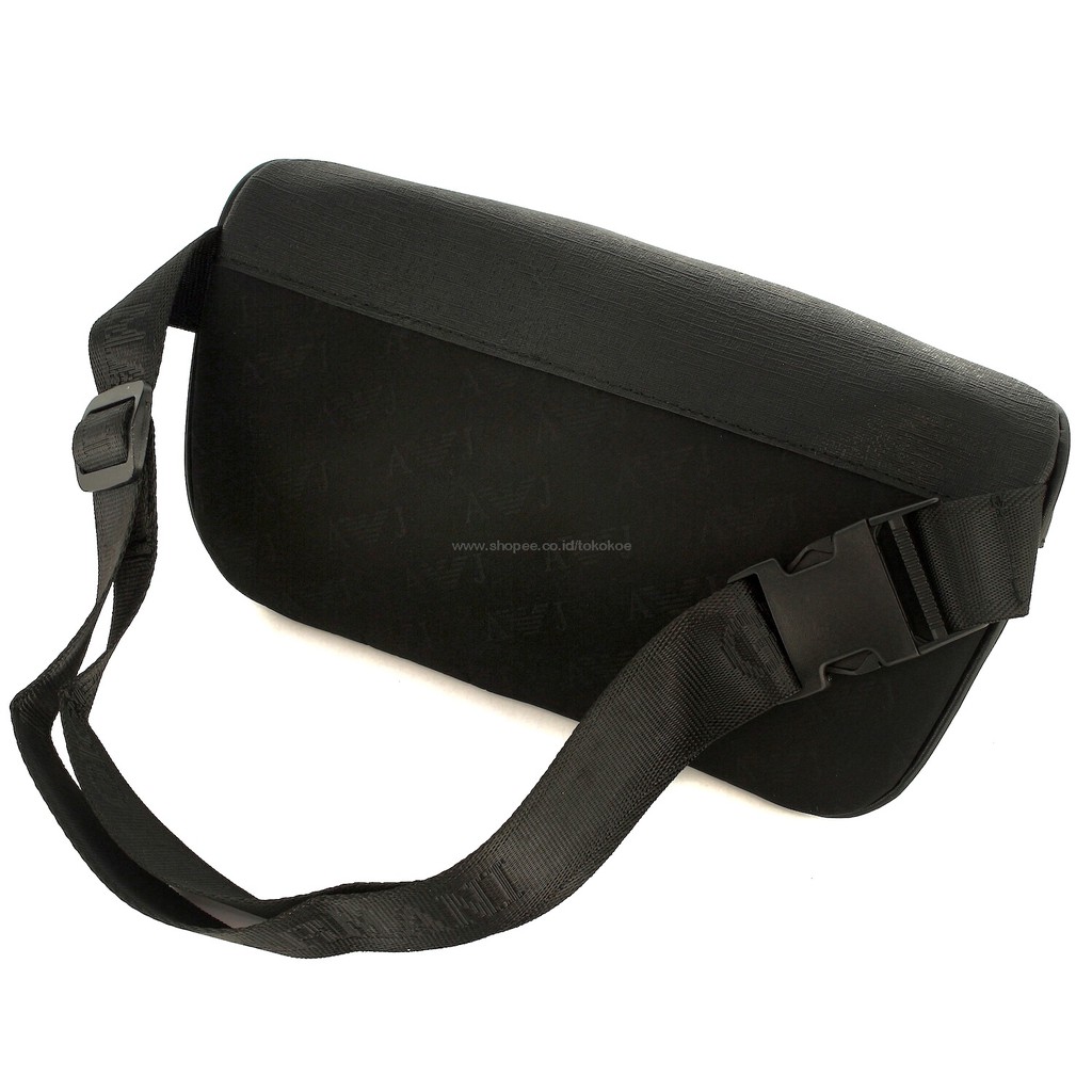 TOKOKOE -  Tas Pinggang Waist Bag Import Tas Pria Premium - GAR WB20 Black