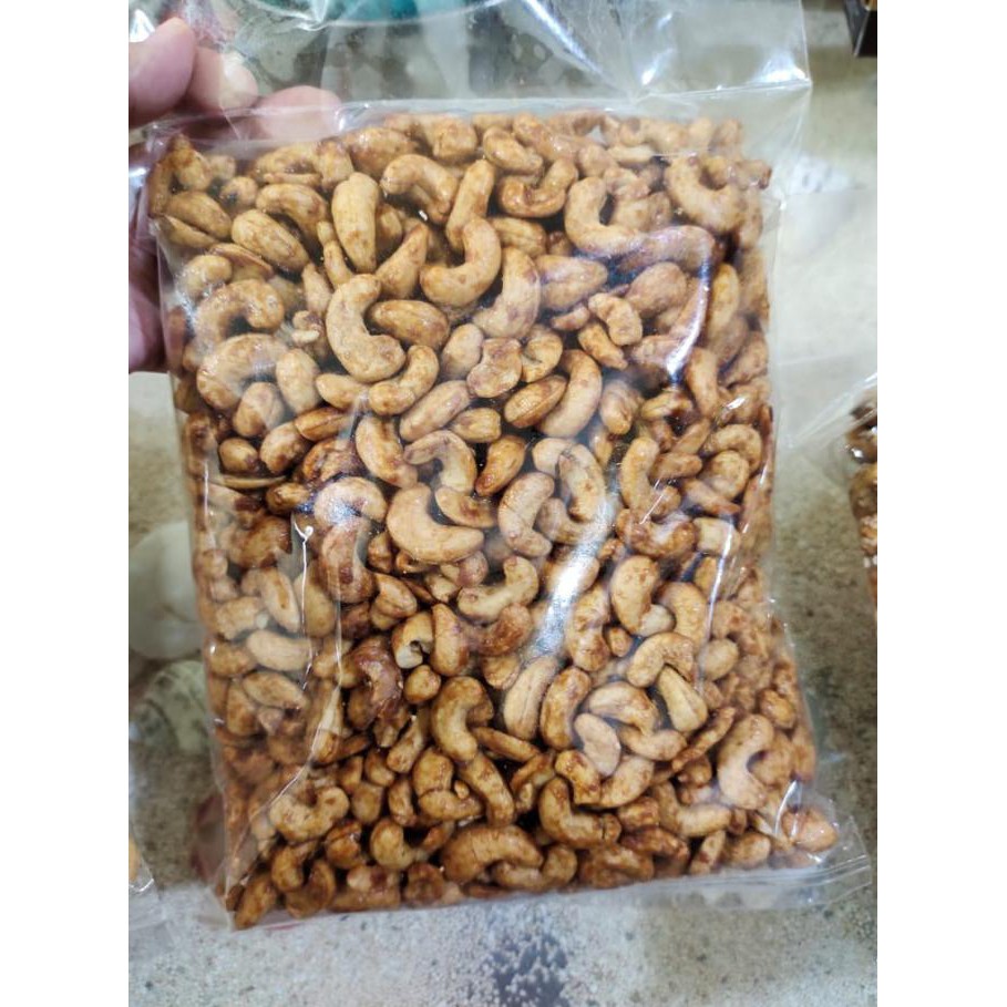 

Kacang Mede / Kacang Monyet Varian Madu, Wijen dan Original 1kg - MADU