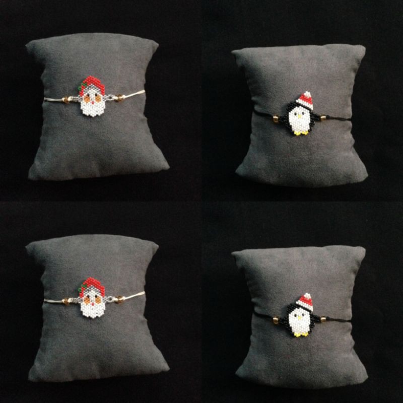 gelang wanita manik miyuki pinguin