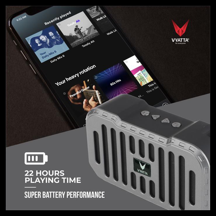 Vyatta Platinum Hitz Tws Speaker Stereo Bluetooth Usb/Tf-Mega Bass