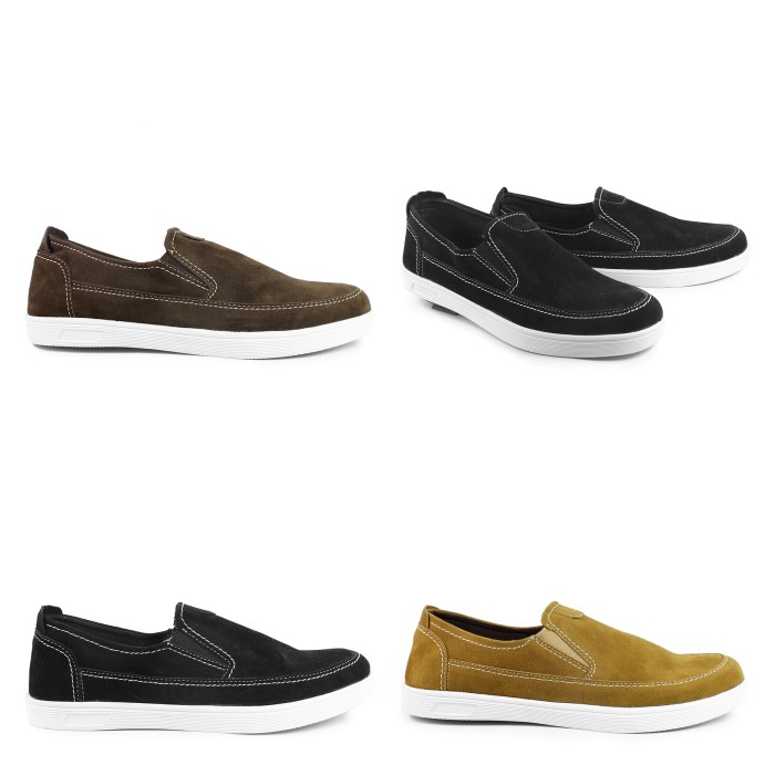 RECOMENDED!! Sepatu Pria Casual Slop Walkers ruki Slip On Olahraga santai nongkrong keren