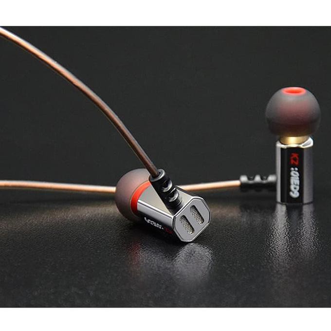 KNOWLEDGE ZENITH EARPHONE 3.5MM DENGAN MIC - KZ-ED9