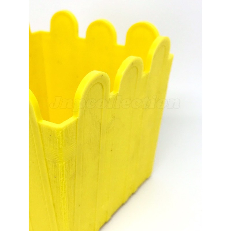 Pot benteng kecil KUNING/Pot Bunga