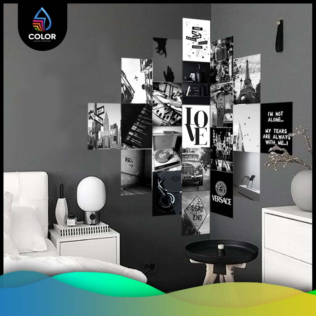 Poster Dinding Aesthetic / Poster Retro Room Decor Aesthetic BW