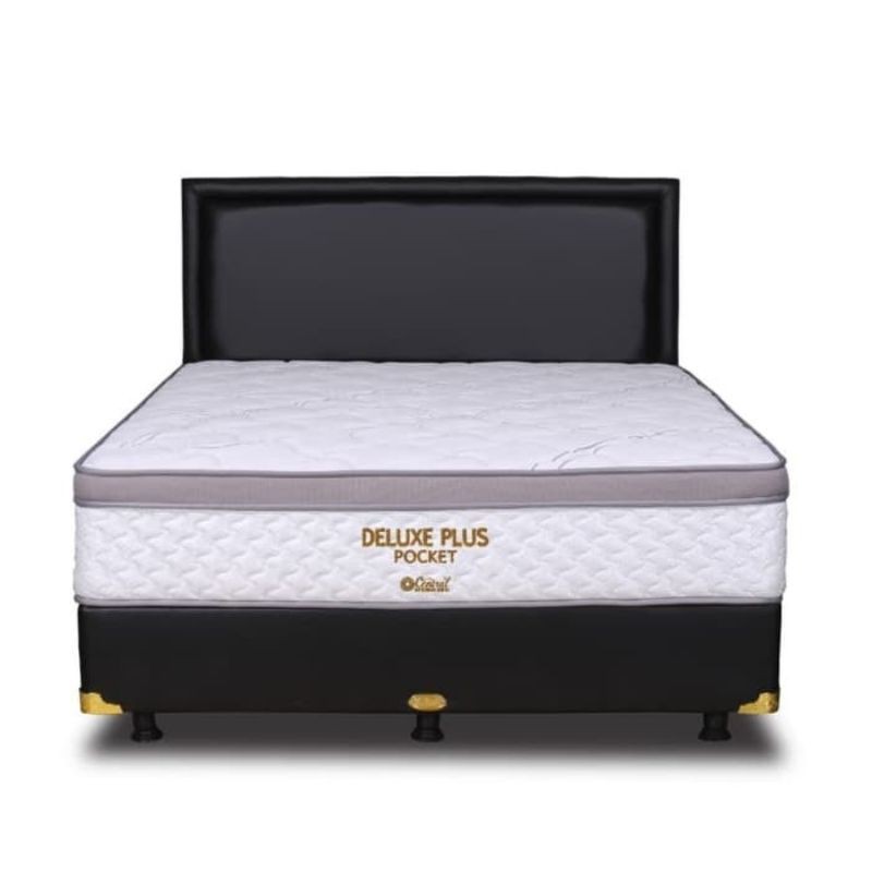 deluxe plus pocket plush top by central spring bed