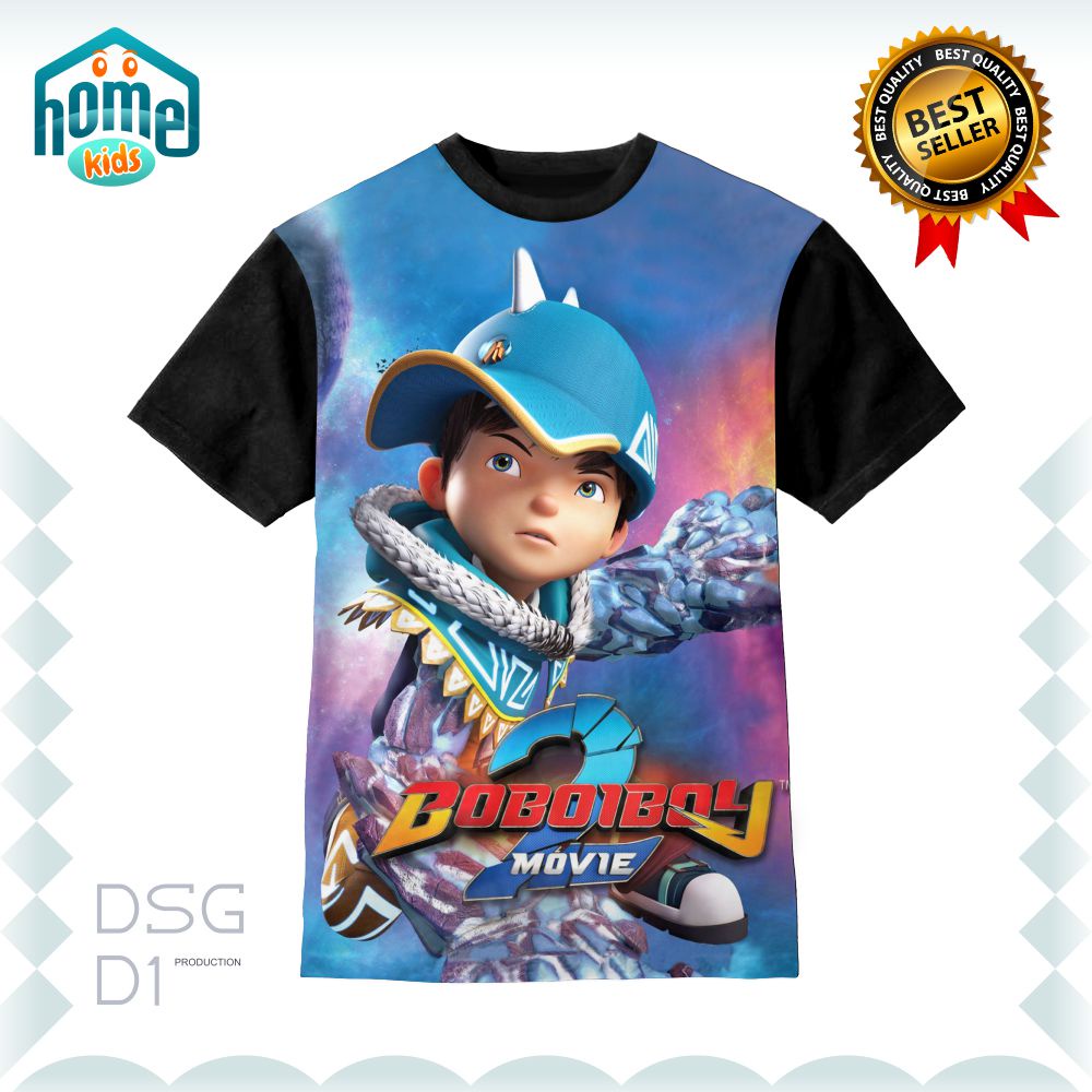Kaos Anak BoboiBoy Galaxy movie 2