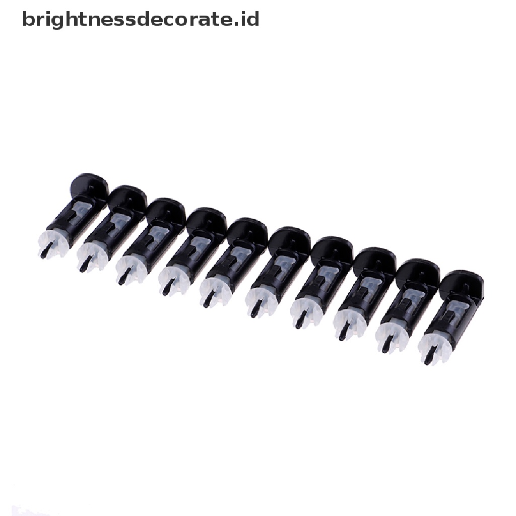 10pcs 775 Klip Mount Pin Plastik Untuk Heatsink Cpu