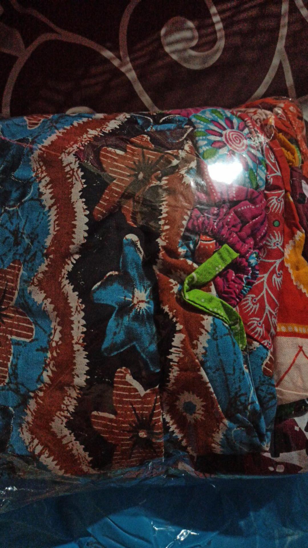 Daster Batik Anak Cewek 3-5 Tahun Tanpa Lengan Murah Grosir Yks Wnsa