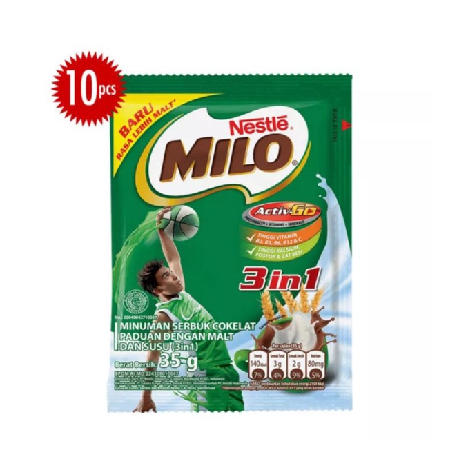 

MILO Active Go 3IN1 35g x 10s