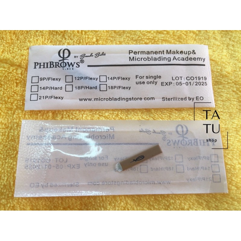 

Phibrows Gold Blade