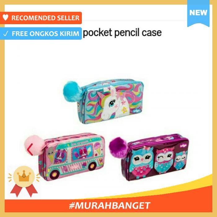 

Tempat Pensil - Smiggle Pencil Case Smiggle - Alat Tulis
