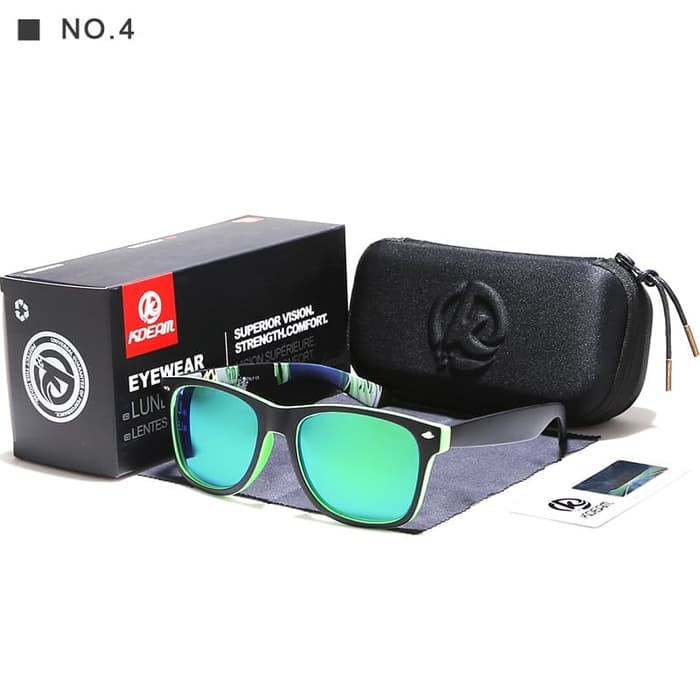 KADEAM UV400 Polarized Sunglasses KACAMATA LARI - GREEN