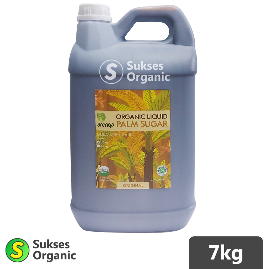 

Arenga Gula Aren Cair Organik Liquid Palm Sugar 7kg