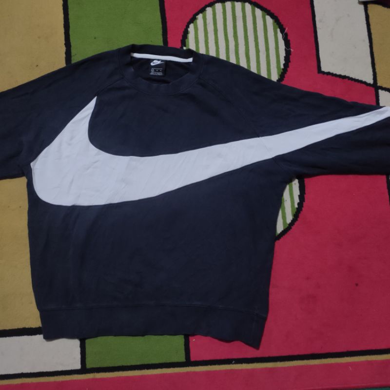 crewneck nike big swoosh bekas second original murah
