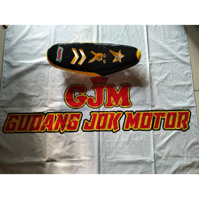 Jok Mio sporty modifikasi-Jok Mio custom lubang
