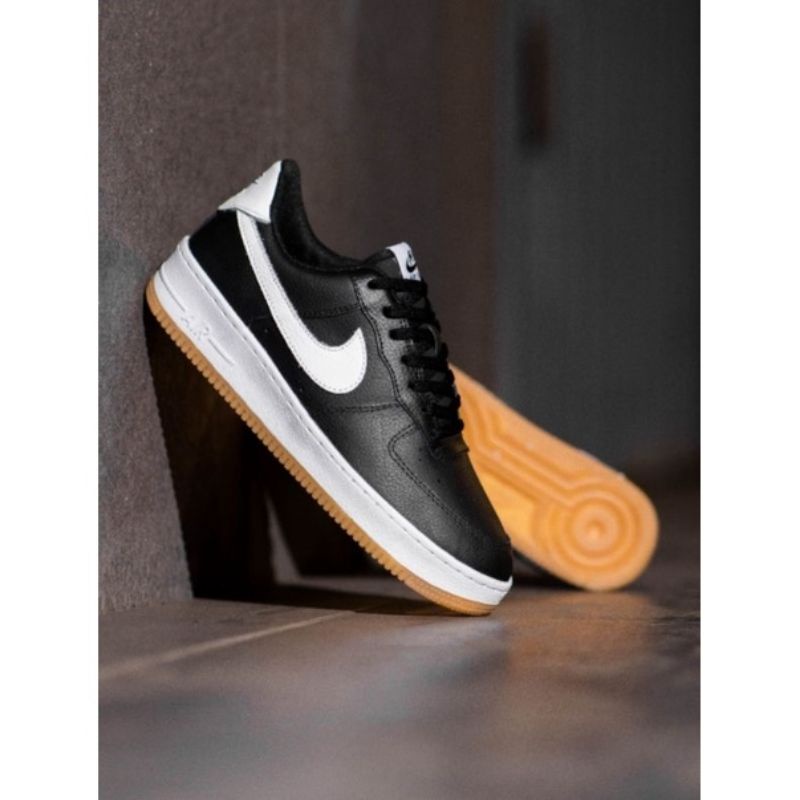 Nike af 1 black white gum