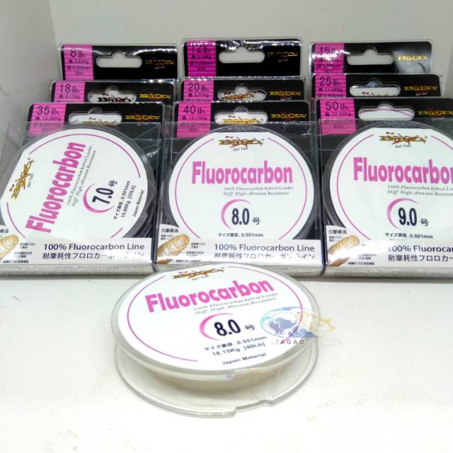 Senar Leader Blood Fluorocarbon 50m