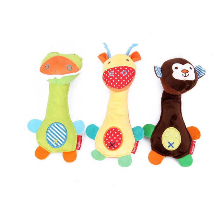 Rattle Stick Mainan Bayi Bunyi Dan Krincing Merangsang Anak 21cm