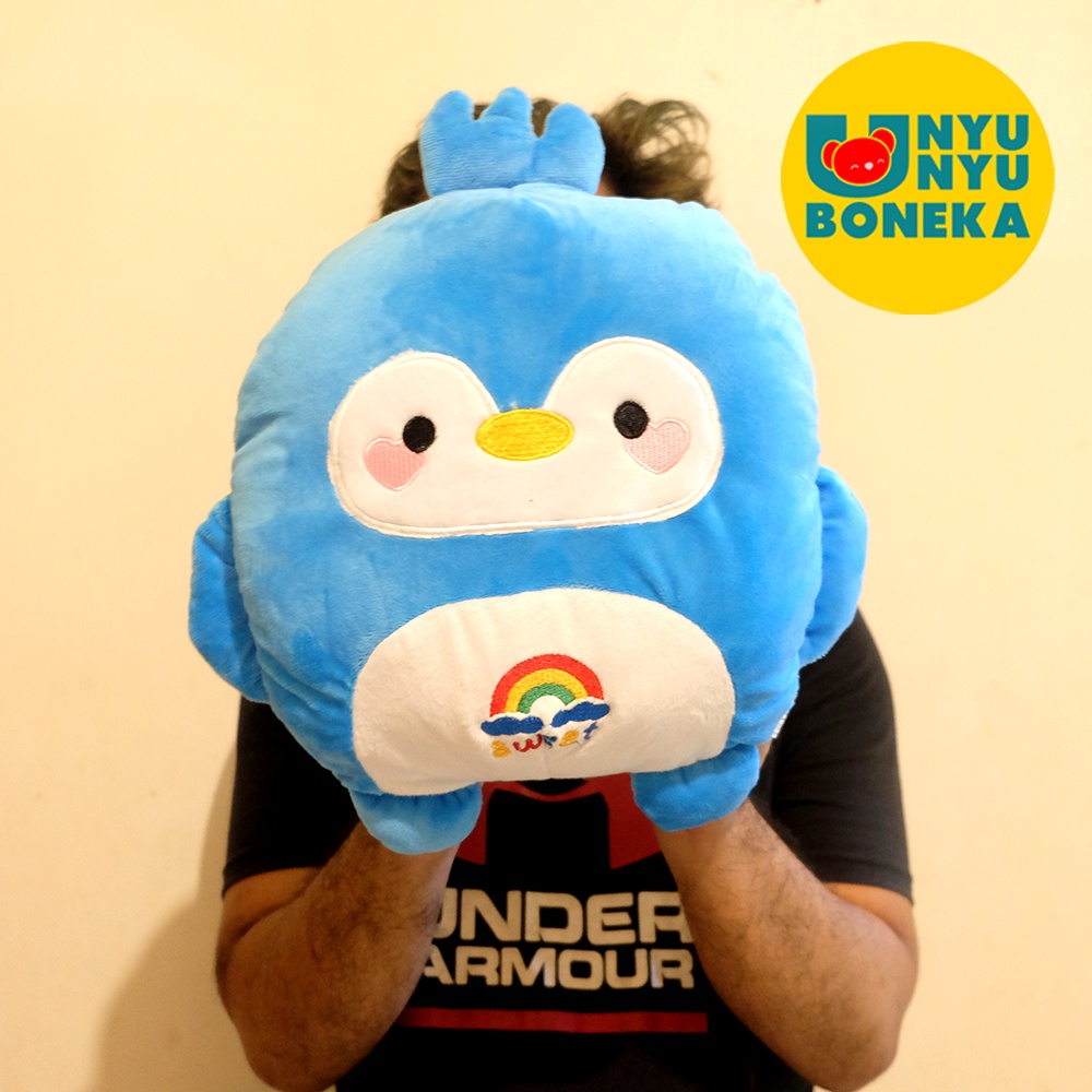 bantal boneka pinguin twetty pig babi animal kursi mobil