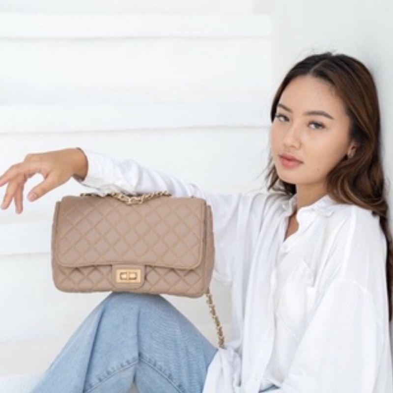 Sling Bag Flicka Kode V 1 MEDIUM TAUPE