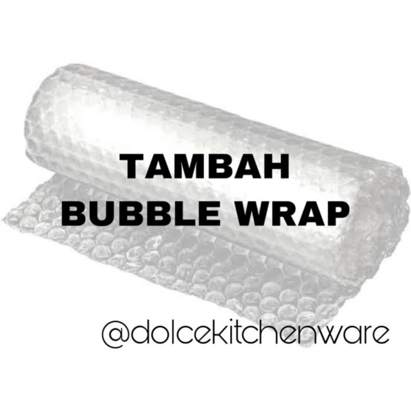 

TAMBAHAN BUBBLE WRAP Barang Ukuran Besar (L) PER ITEM