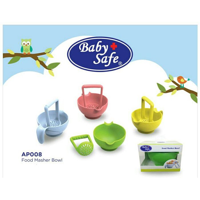 Baby Safe Food Masher Bowl AP008 Makassar food maker MPASI