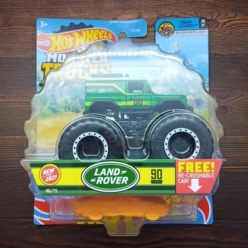 HOT WHEELS MONSTER TRUCK LAND ROVER UNIMOG WILL TRASH IT ALL SPONGEBOB TYRANNOSAURUS 909 TRUCKS
