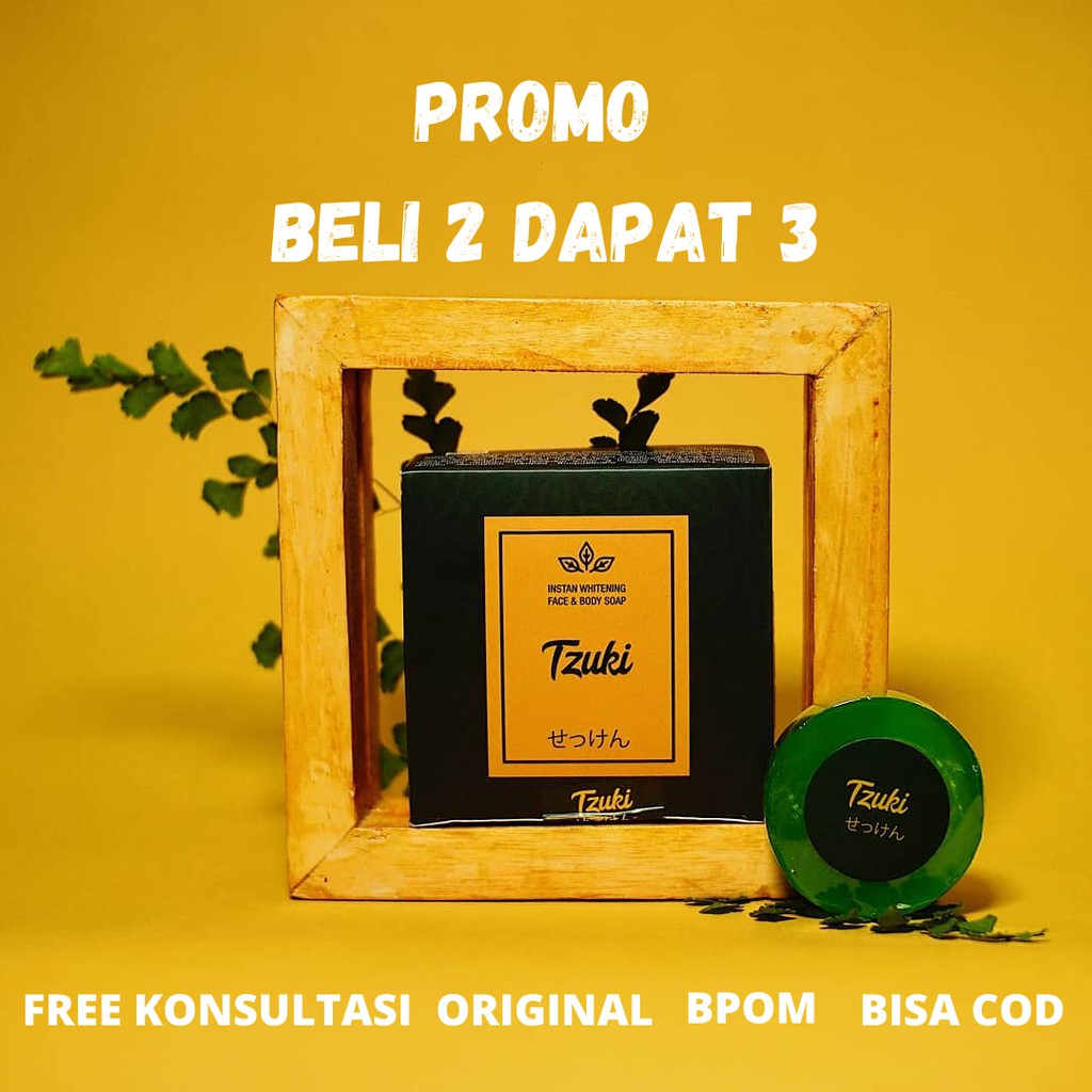 [ BELI 2 GRATIS 1 ] Sabun tzuki, Tzuki Soap, tzuki Beauty Soap, Tzuki Sabun Pemutih Badan,Tzuki