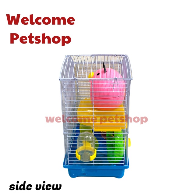 Kandang Hamster 011 / Atap Lengkung / Rumah Hamster