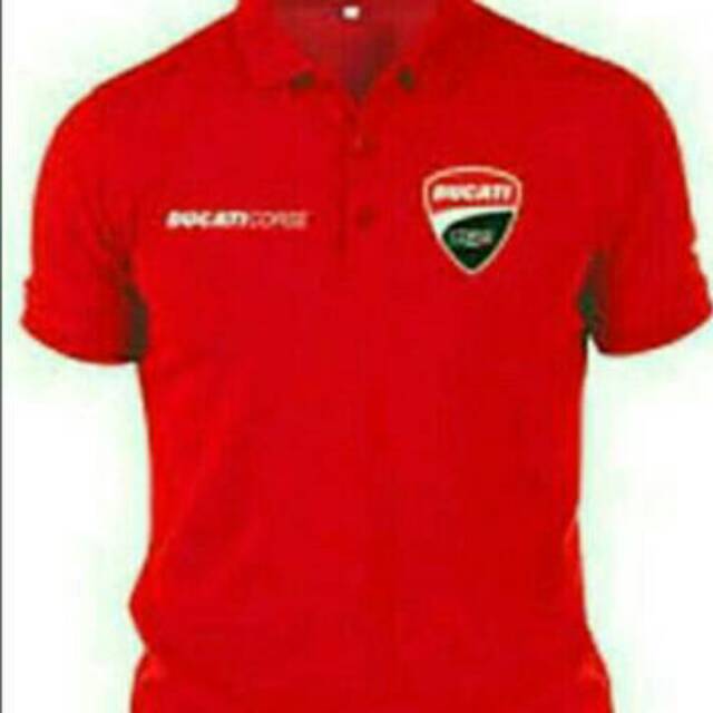 Polo Ducati/Baju Kerah Polo Ducati/Baju Ducati/pakaian Pria Terbagus
