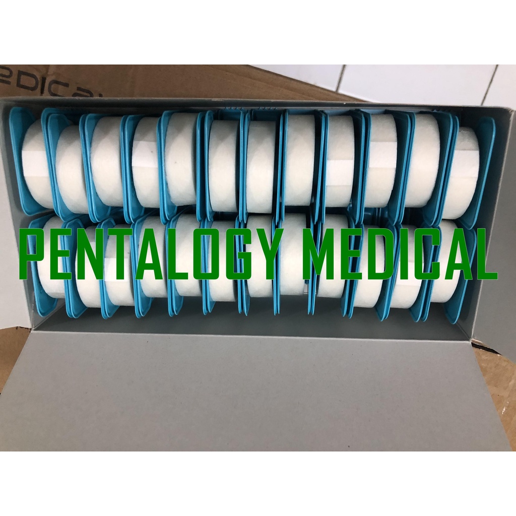 Micropore 3M / Surgical Tape / Plester Putih Pembalut Luka 1 Roll