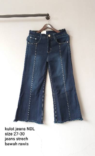 KULOT JEANS  NDL  size 27~34 jeans strech