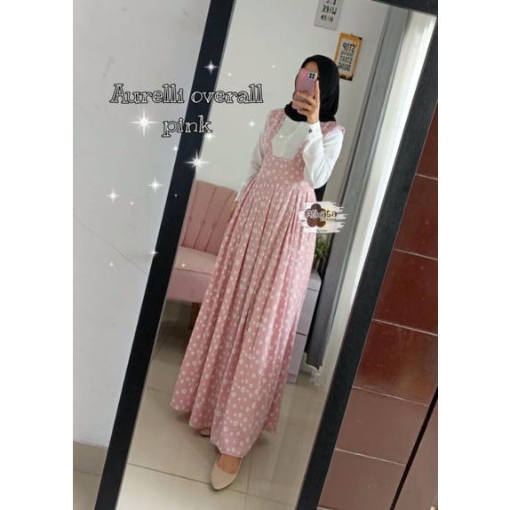 aurelli gamis motif bunga by Athata ori