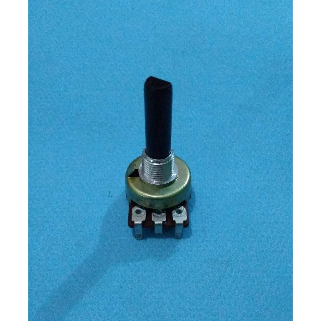 Potensio Mono B5k Setengah Lingkaran . Panjang As 16 mm. JAPAN. terakhir