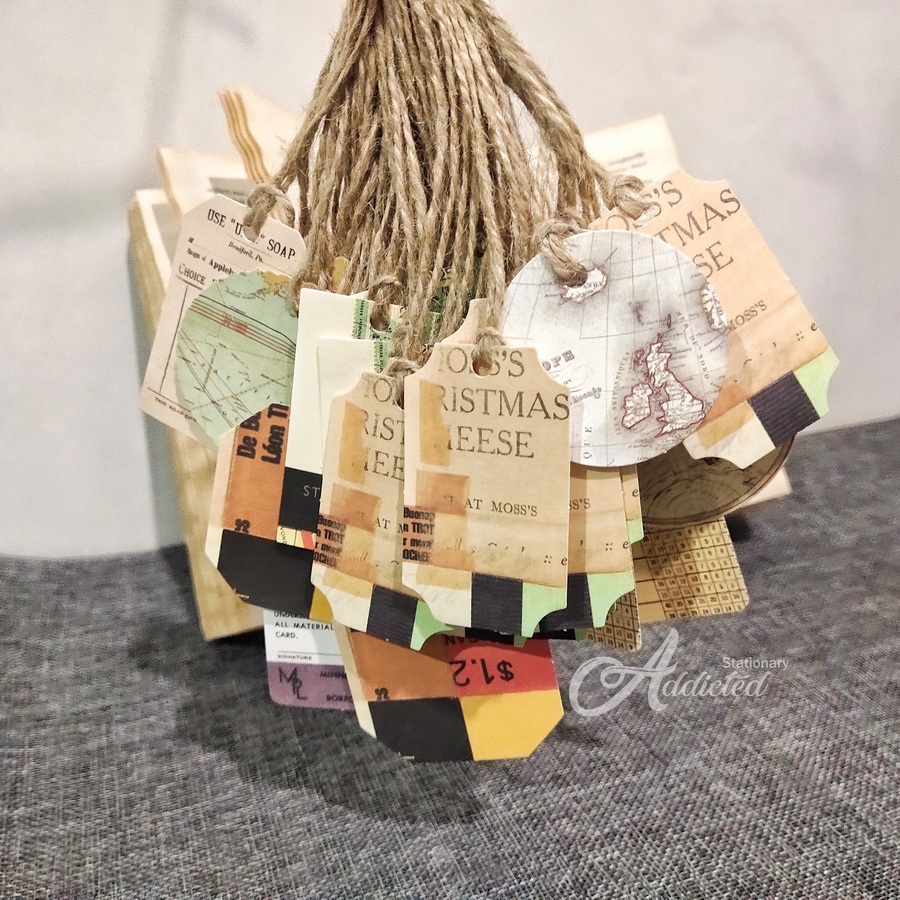 

Paper Decor Journal Scrapbook Diy Vintage Handtag /Kertas Dekorasi Bujo Bullet Journal